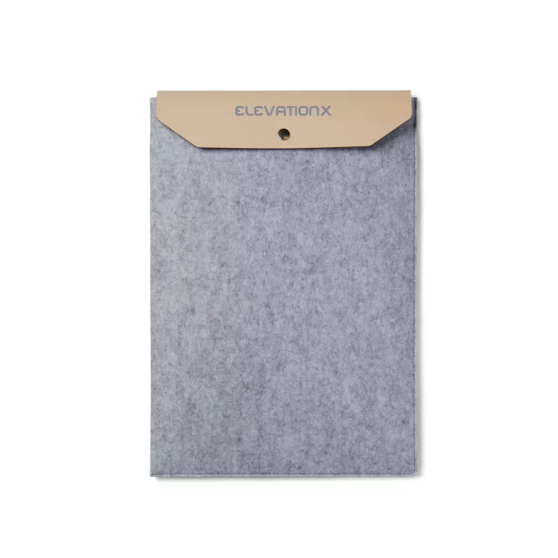Pokrowiec na laptopa 17" VINGA Albon, filc z recyklingu - szary (VG531-19)