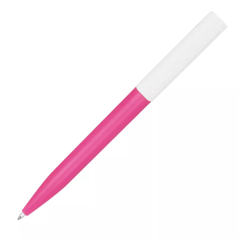 Długopis reklamowy plastikowy 13758 - różowy (1375811)