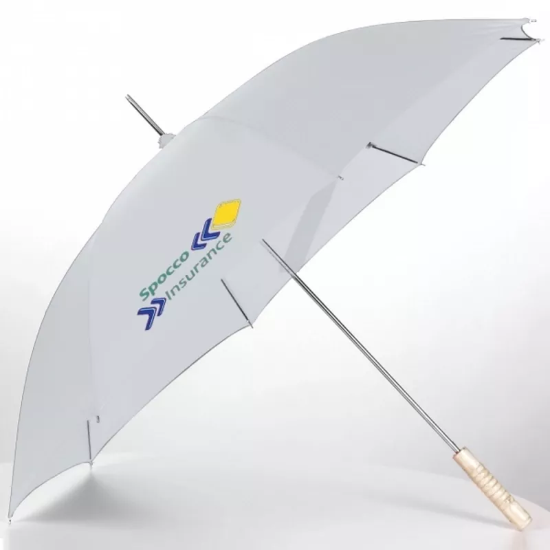 Parasol automatyczny Ø100 cm LE MANS - biały (508606)