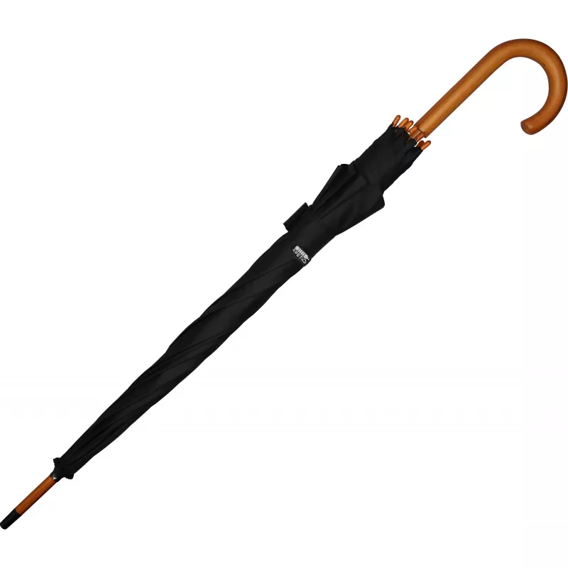 Parasol automatyczny Ø105 rPET HASSELT - czarny (243603)