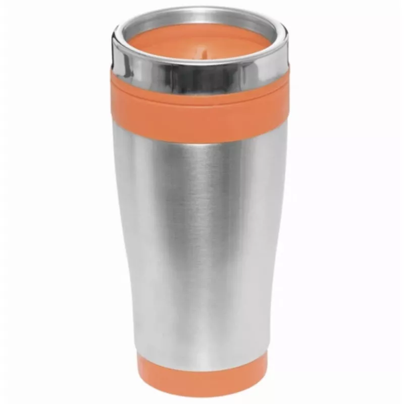 Kubek termiczny z podwójnymi ściankami - pomarańczowy (56-0304128)
