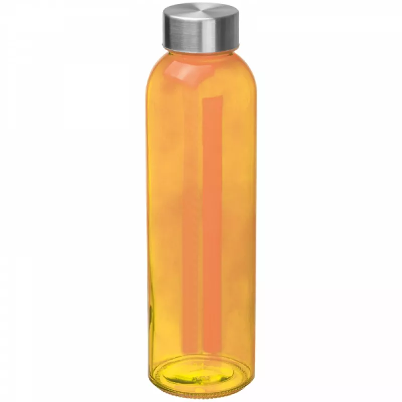 Butelka reklamowa szklana 500 ml - pomarańczowy (6139410)