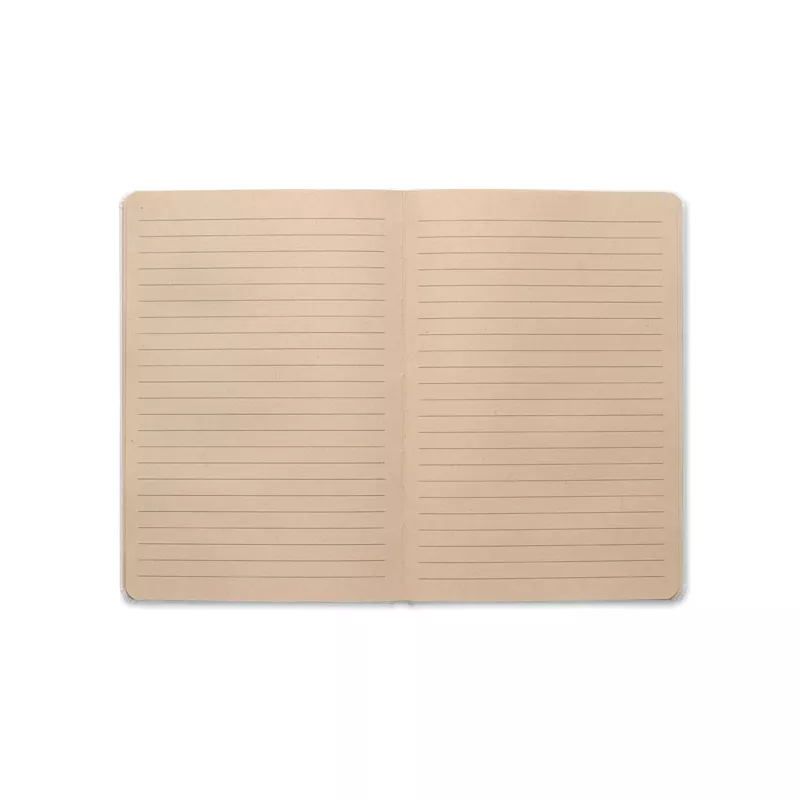 Notes A5 z trzciny cukrowej 80 kartek w linię SUGAR - Bialy (MO2695-06)