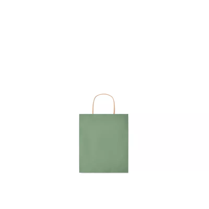 Torba prezentowa papierowa mała 90 g/m² PAPER TONE S - Zielony (MO6172-09)
