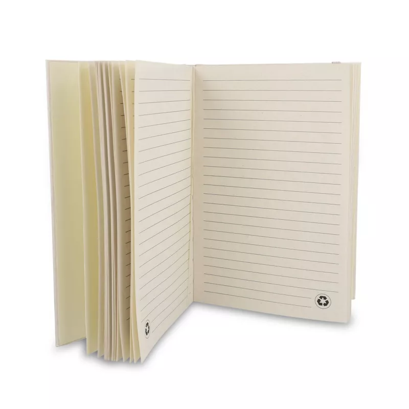 Notes A5 z okładką z kartonów po mleku - ecru (LT92080-N0054)