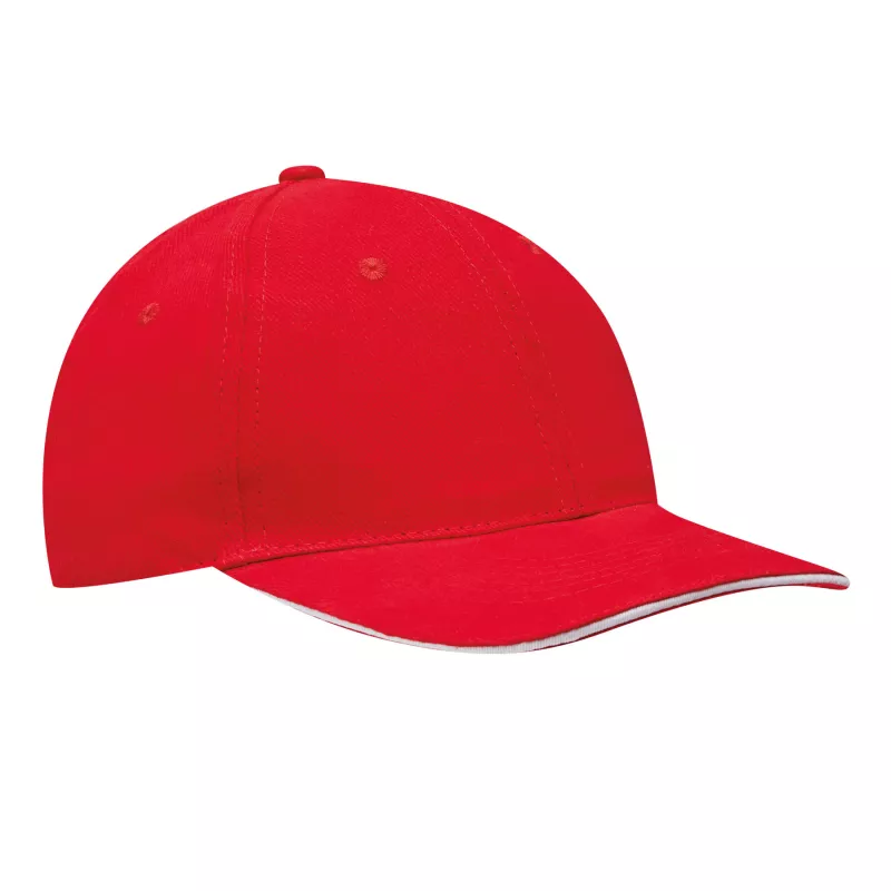 Czapka baseballowa - czerwony (56-0702181)