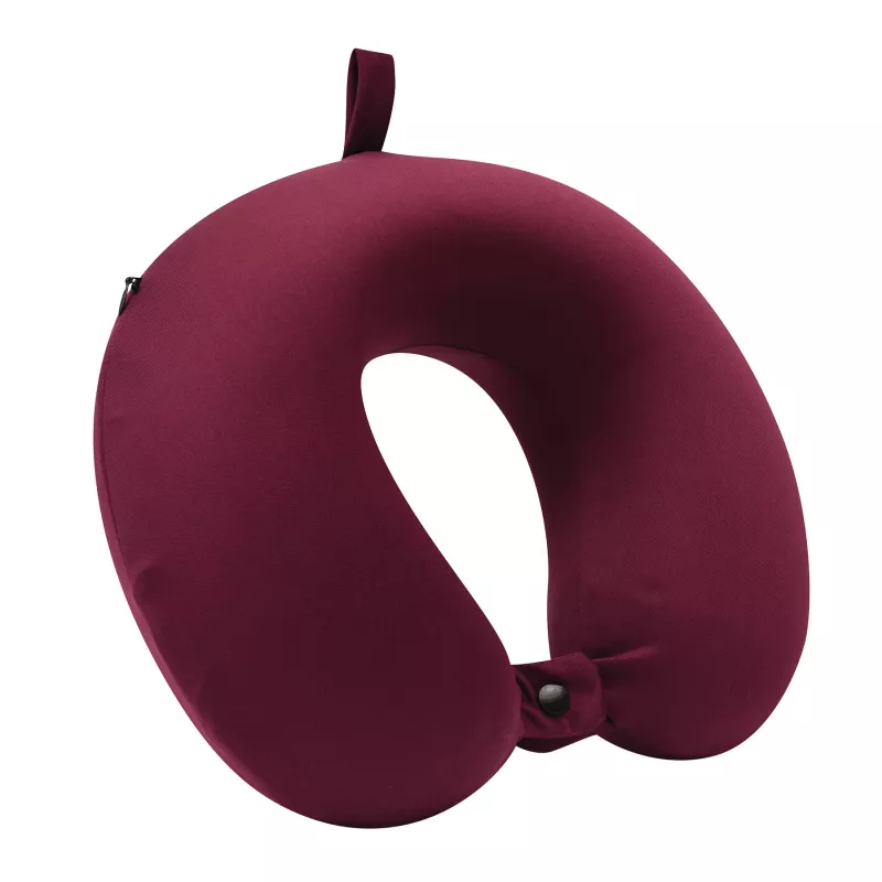 Poduszka podróżna BEST COMFY - jagodowy (56-0607009)