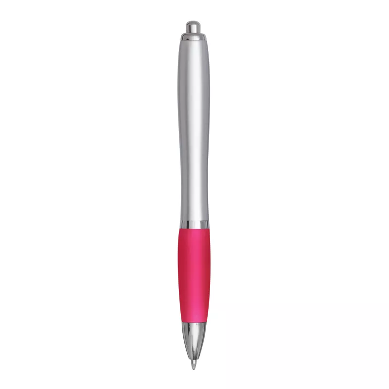 Długopis - magenta, srebrny (56-1102004)