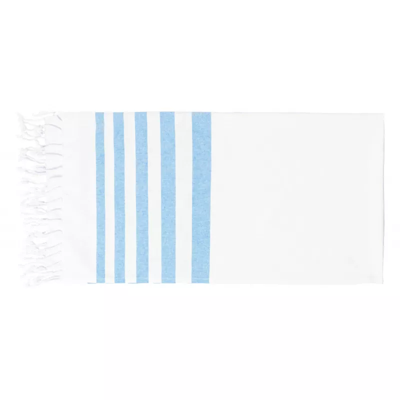 Ręcznik plażowy 90 x 170 cm Sally 100% bawełna 180 g/m² - jasnoniebieski (AP722156-06V)