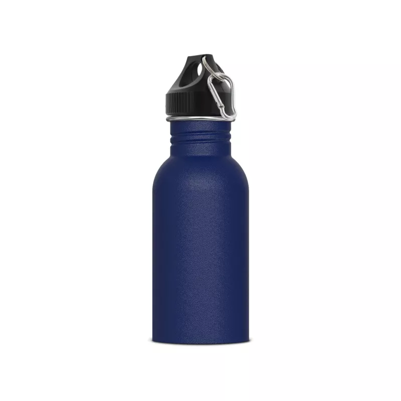 Butelka metalowa z pojedynczą ścianką Lennox 500ml - ciemnoniebieski (LT98894-N0010)