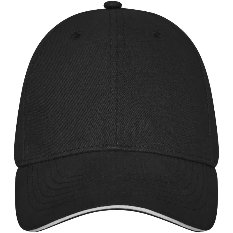 6-panelowa czapka baseballowa Darton - Czarny (38679990)