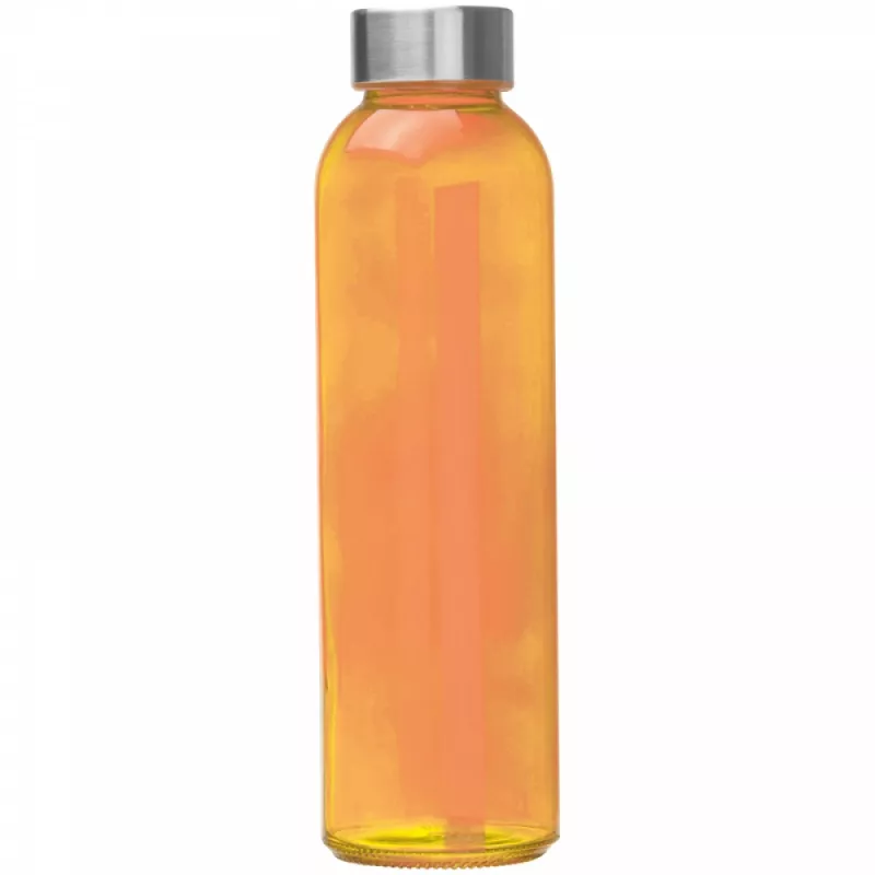 Butelka reklamowa szklana 500 ml - pomarańczowy (6139410)