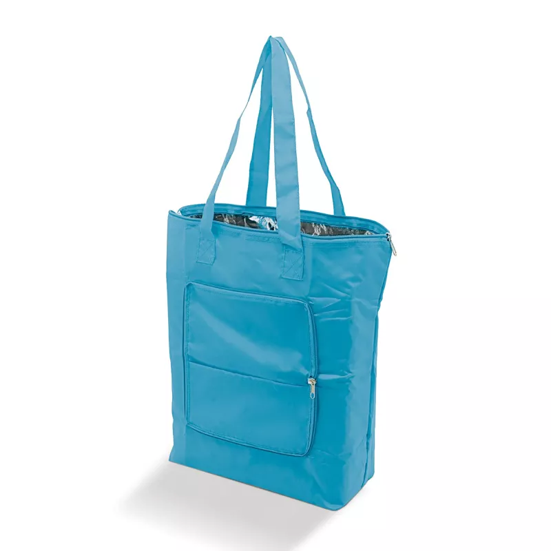 Składana torba chłodząca - jasnoniebieski (LT91533-N0012)