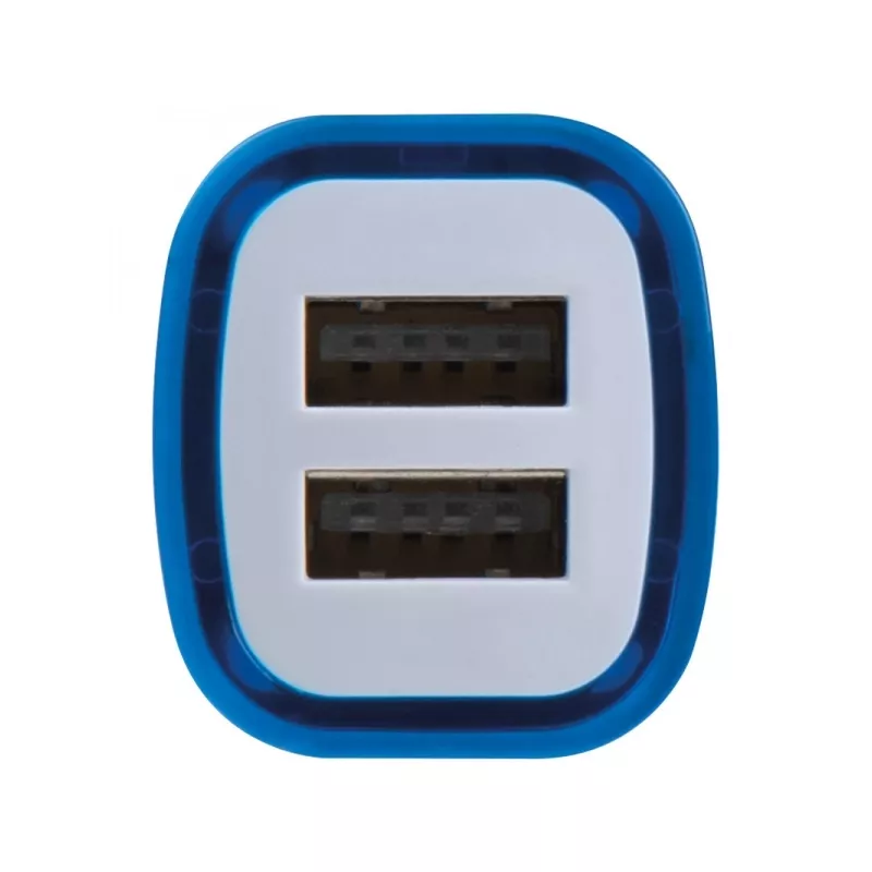 Ładowarka samochodowa USB FRUIT - niebieski (092804)
