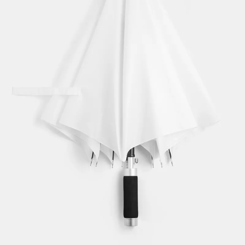 Parasol automatyczny Ø103 cm z pokrowcem RUMBA - biały (56-0103292)