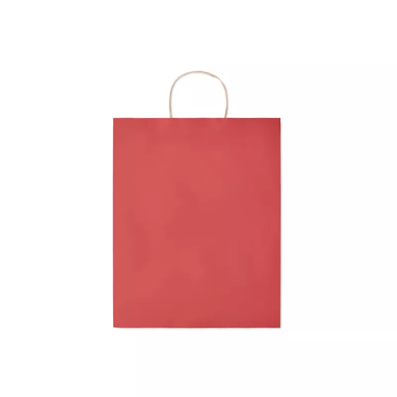 Torba prezentowa papierowa duża 90 g/m² PAPER TONE L - Czerwony (MO6174-05)