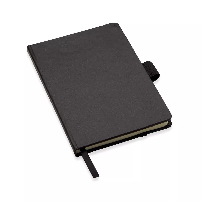 Notes A6 z długopisem 72 kartki w linię NOTALUX - Czarny (MO8109-03)
