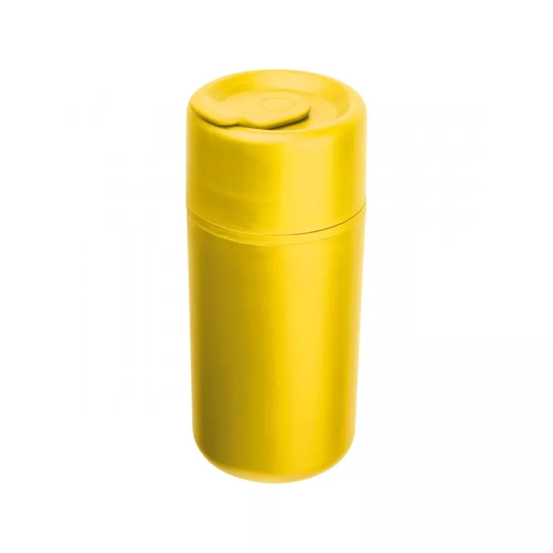 Kubek termiczny z polipropylenu GENOA 500 ml - żółty (535408)