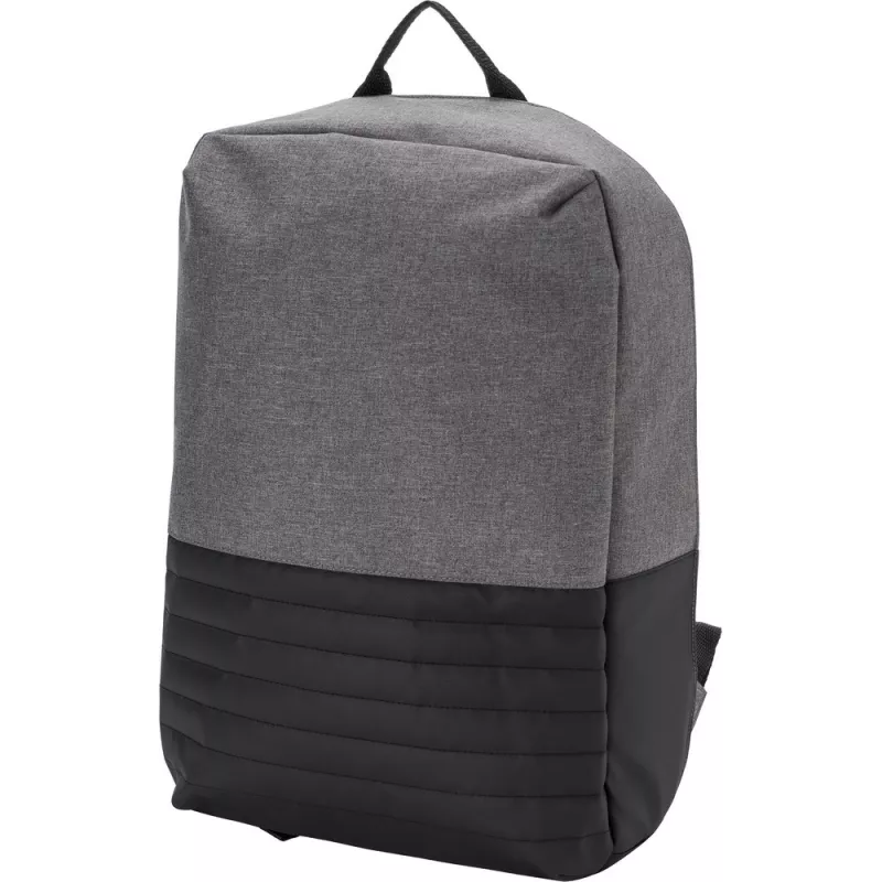 Plecak chroniący przed kieszonkowcami, przegroda na laptopa 15" - czarny (V0776-03)