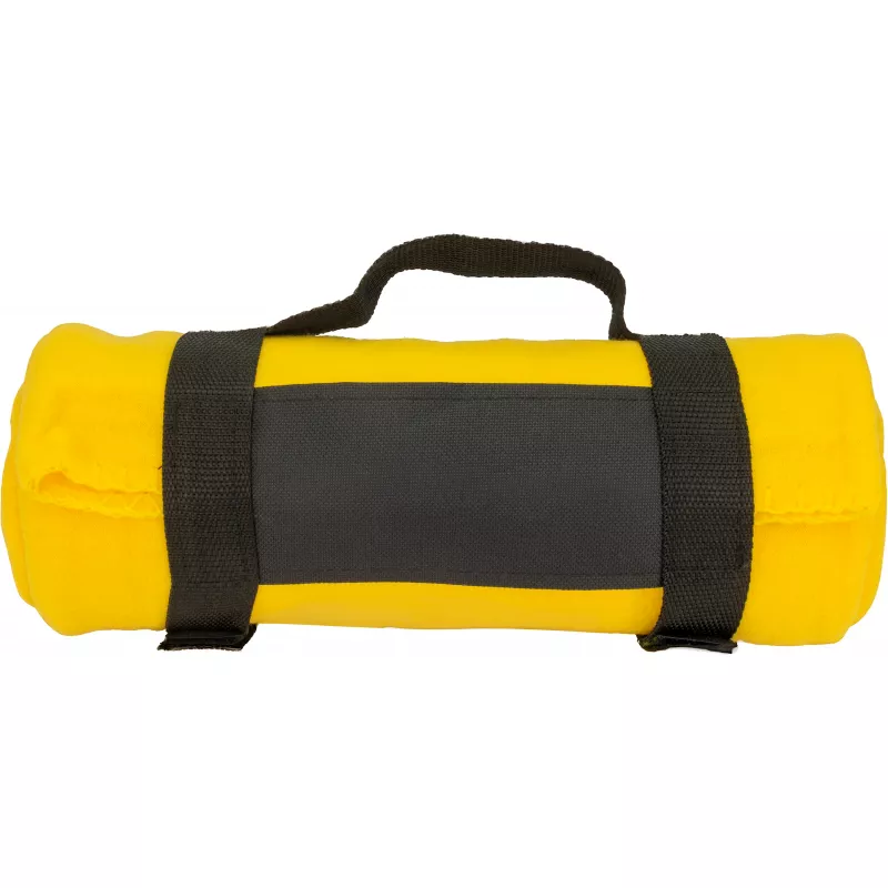 Koc z polaru 170 g/m² GIANFRANCO - żółty (6690208)