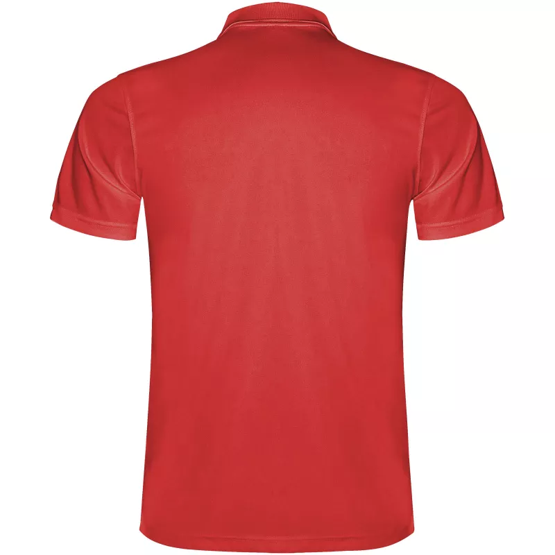 Dziecięca sportowa koszulka polo z poliestru 150 g/m² ROLY MONZHA  - Czerwony (K0404-RED)