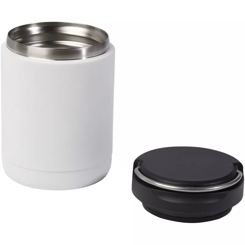 Doveron pojemnik śniadaniowy ze stali nierdzewnej z recyklingu o pojemności 500 ml  - Biały (11334001)