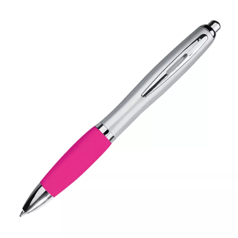 Długopis reklamowy plastikowy ST.PETERSBURG - różowy (1168111)