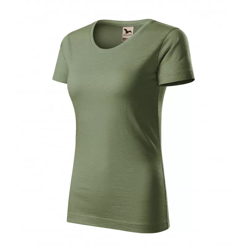 Koszulka reklamowa bawełniana 150 g/m² MALFINI NATIVE (GOTS) 174 - Khaki (ADLER174-KHAKI)