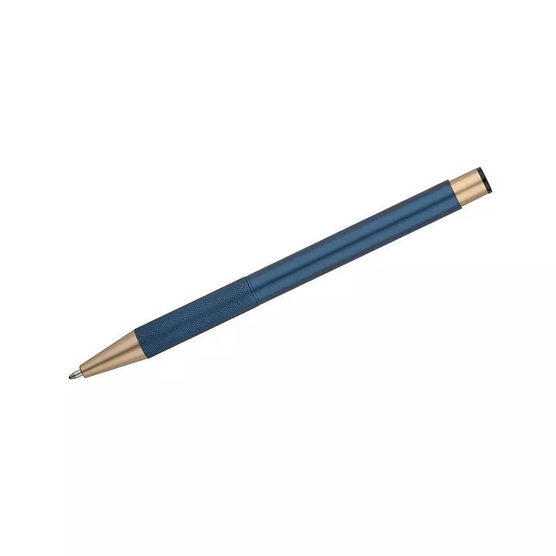 Długopis reklamowy metalowy VITE - niebieski (19689-03)