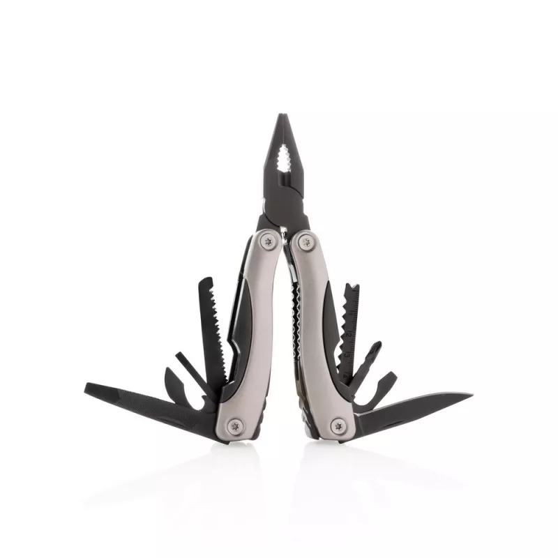 Narzędzie wielofunkcyjne Fix Grip, 14 el. - czarny, szary (P221.401)