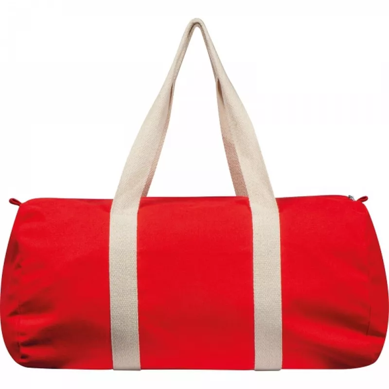 Torba sportowa płócienna ADELAJDA - czerwony (6371705)