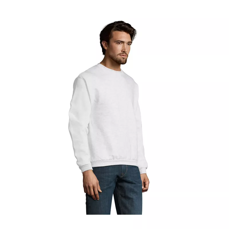 Bluza męska z okrągłym dekoltem 260 g/m² Sol's SPIDER - Popiól (S01168-AS)