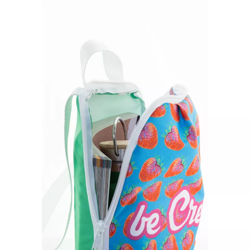 SuboBag Picoback personalizowany plecak RPET - biały (AP716867-01)