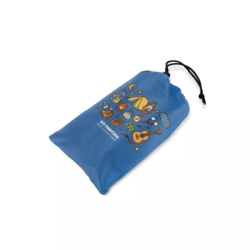 Wodoodporna mata piknikowa TERLA - turkusowy (20607-03)