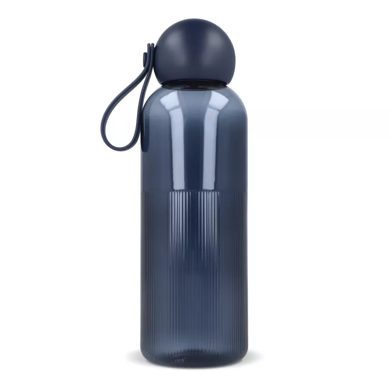 Sagaform Ture butelka na wodę 600ml - ciemnoniebieski transparentny (LT52056-N0410)