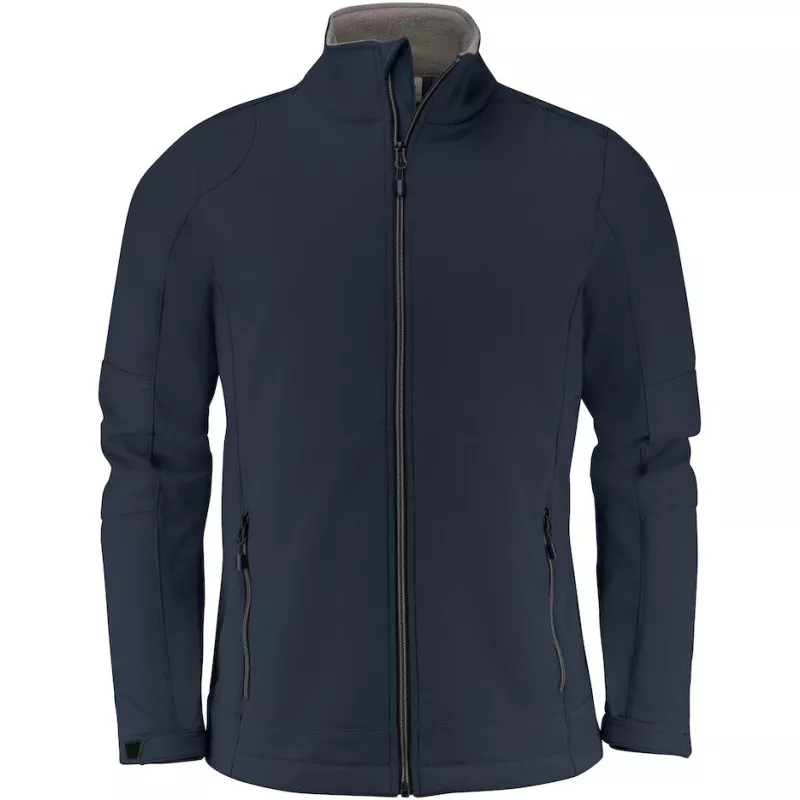 Softshell reklamowy męski 280 g/m² TRIAL - Ciemnogranatowy (2261044-DARK NAVY)