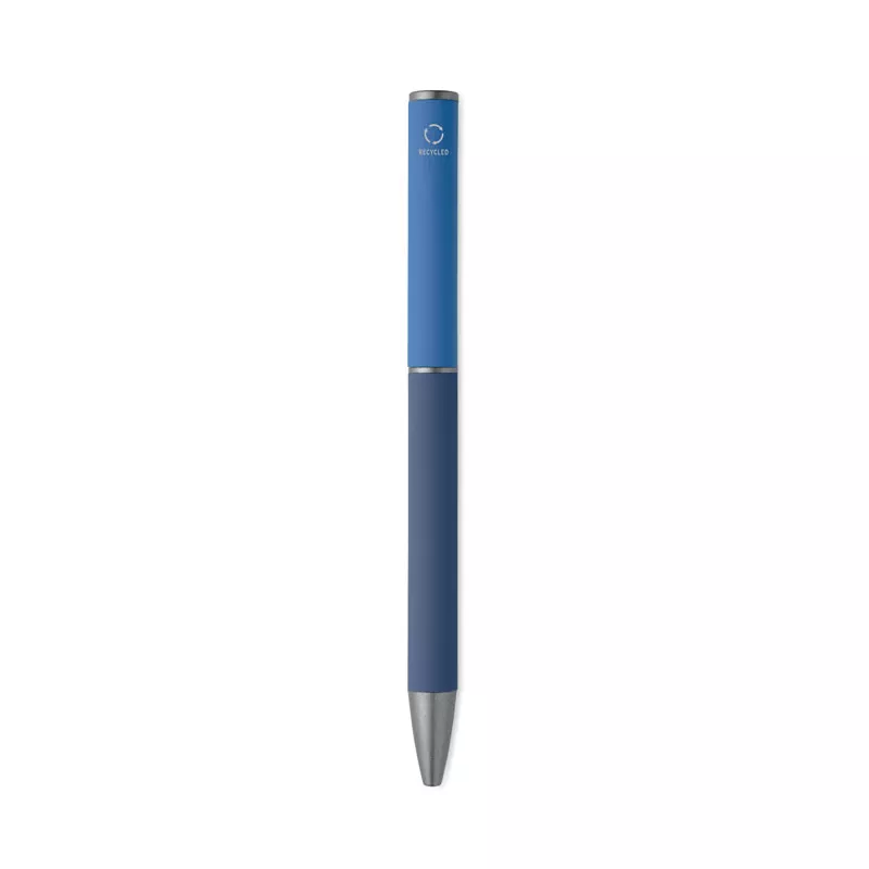Długopis przekręcany z aluminium z recyklingu FILLAN - Niebieski (MO3174-04)