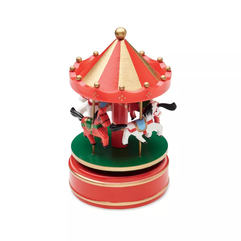 Pozytywka karuzela świąteczna Jingle Bells WHIRLY - Wielokolorowy (CX1583-99)