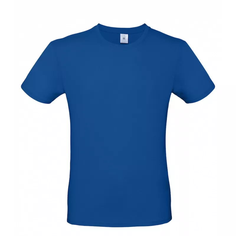 Koszulka reklamowa 145 g/m² B&C #E150 - Royal Blue (450) (TU01T/E150-ROYAL BLUE)