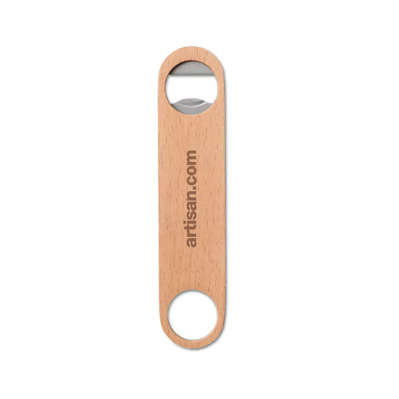 Otwieracz do butelek z drewna i stali CANOPY - Drewna (MO9360-40)