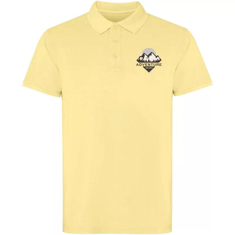 Austral koszulka polo unisex z krótkim rękawem  - Żółty (R2202-YELLOW)