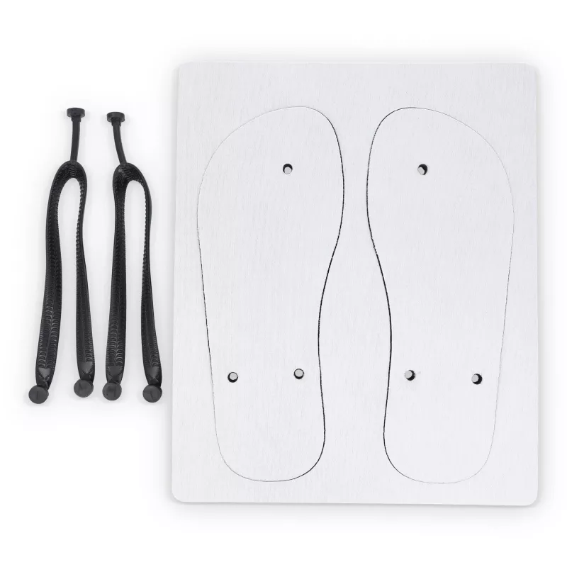 Klapki, japonki rozmiar L 39/42 sublimacja - biały (LT90107-N0001)