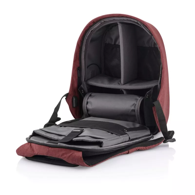 Bobby Hero Regular plecak chroniący przed kieszonkowcami - wiśniowy (P705.294)