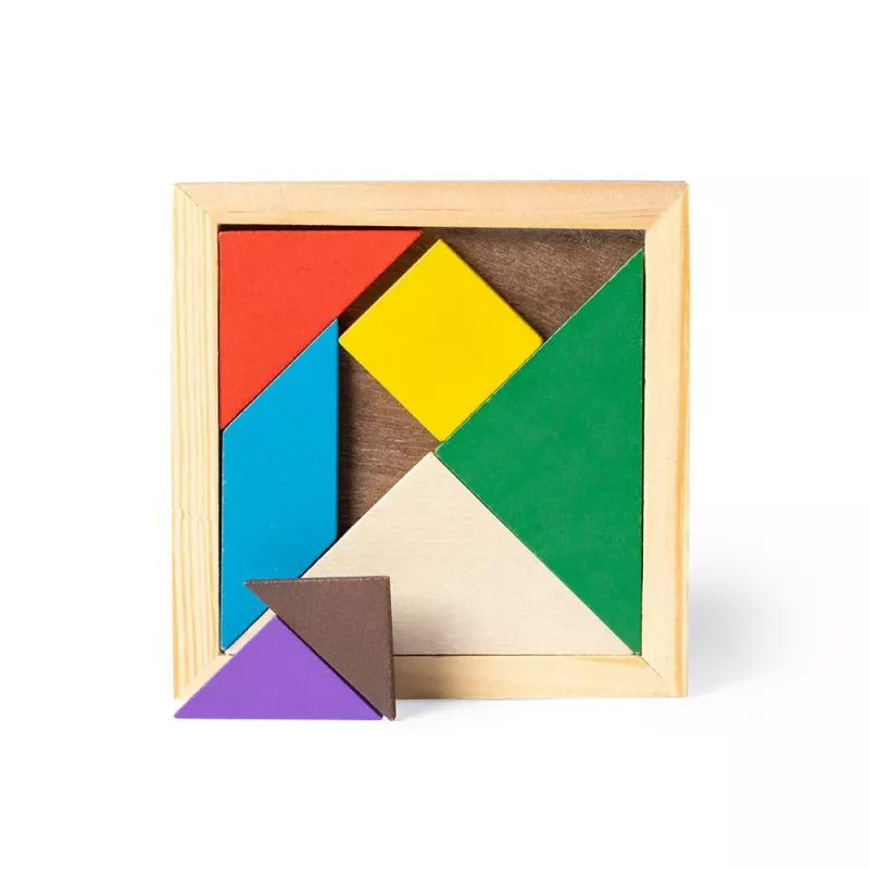 Puzzle tangram - wielokolorowy (V7663-99)