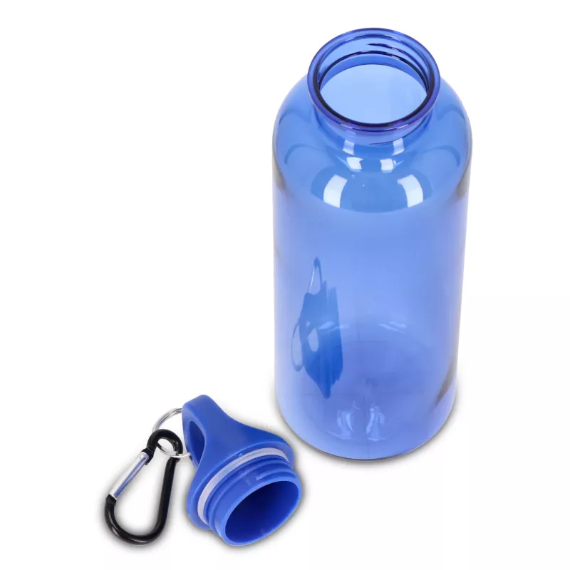 Butelka na wodę Noa R-PET 500ml - niebieski transparentny (LT98913-N0411)
