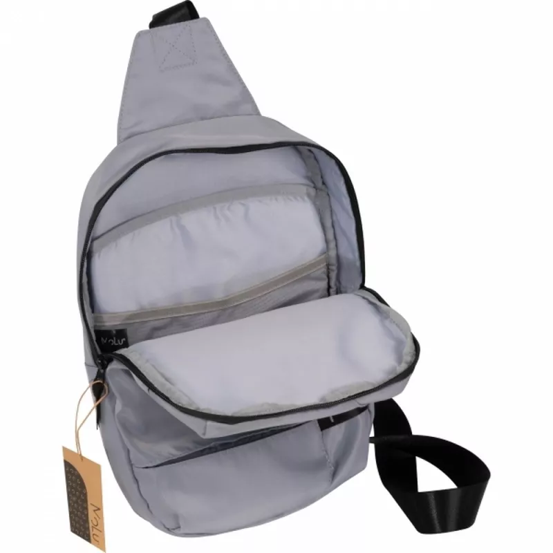 Torba z poliestru z recyklingu SAINT - HUBERT MoLu - szary (498307)