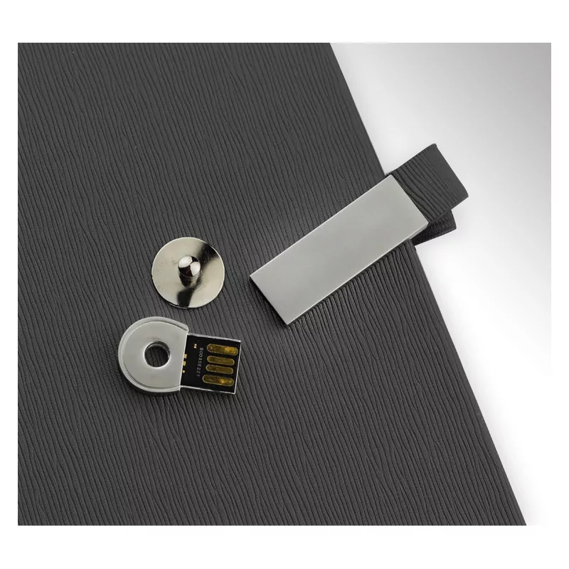Notes MIND z pamięcią USB 16 GB, A5 - czarny (17690-02)