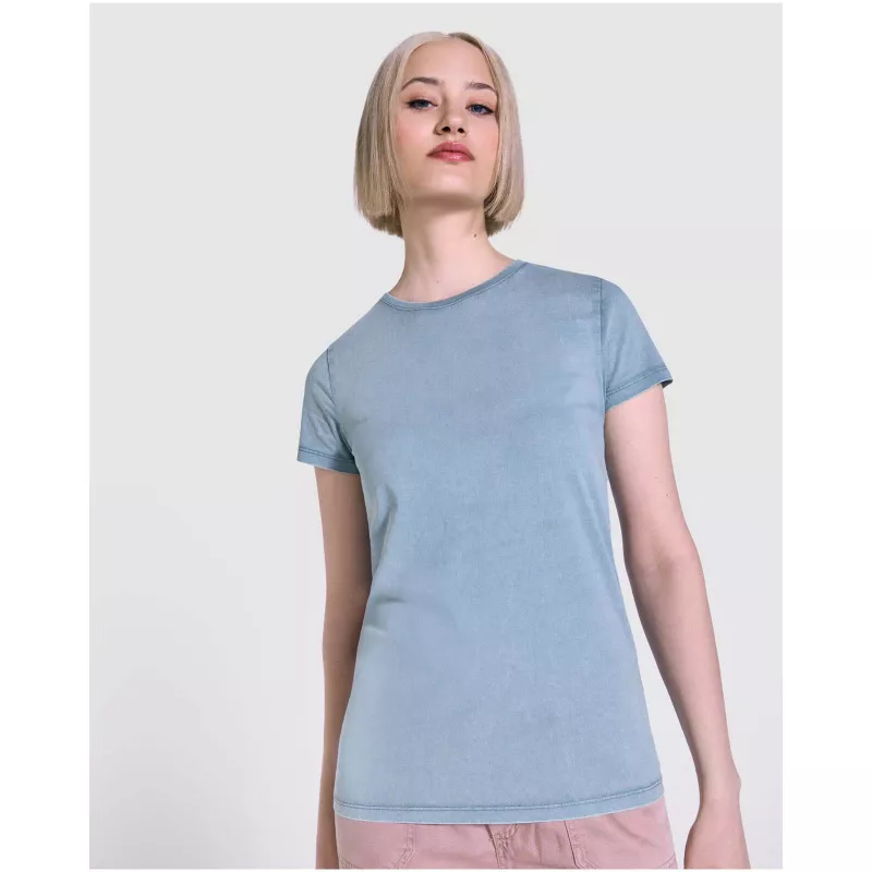 Jamaica koszulka damska z krótkim rękawem - Szary (R2201-GREY)
