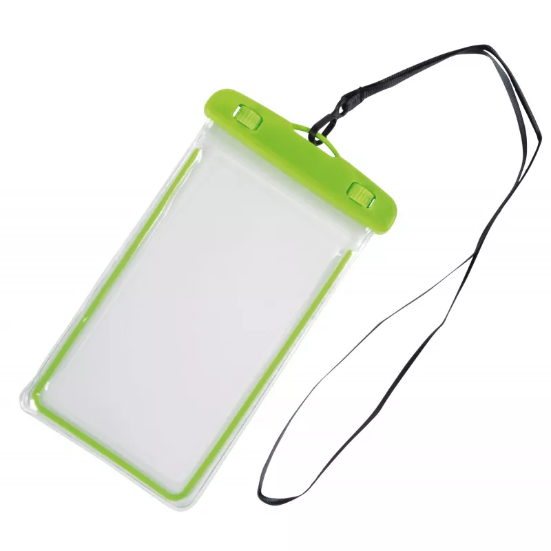 Torebka na telefon - transparentny, zielone jabłko (56-0404928)