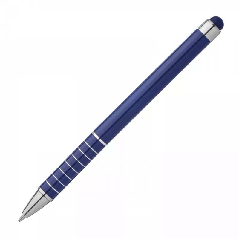 Długopis metalowy touch pen SEBASTIAN - niebieski (1041804)